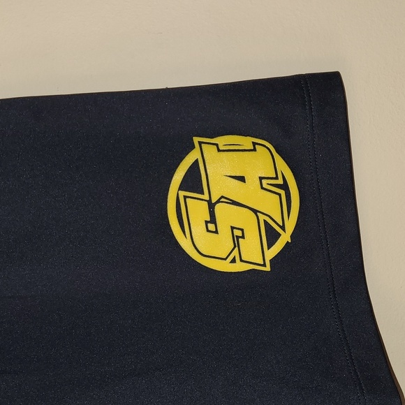 Under Armour Heat Gear Shorts, Men's Small, Black w St. A's graphic - Picture 3 of 9